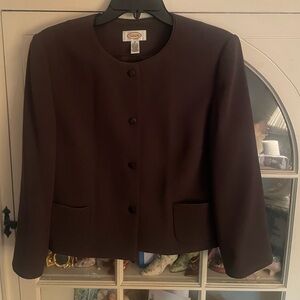 Talbots’s brown Pants Suit pants 10 .